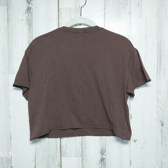 Ames Bros Small Brown Sasquatch Riding Unicorn Tee - Picture 4 of 5